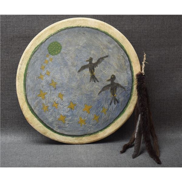 PLAINS INDIAN HIDE SHEILD