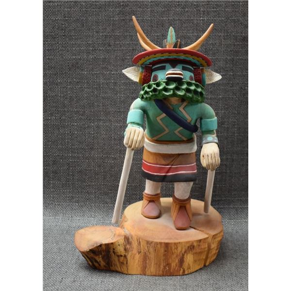 HOPI INDIAN KACHINA BY MURPHY SAUFKIE