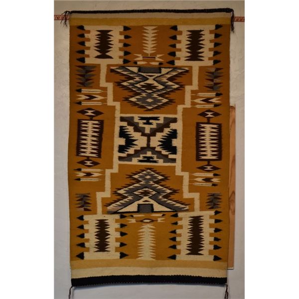 NAVAJO INDIAN STORM PATTERN TEXTILE