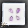 Image 2 : #327-NATURAL PURPLE AMETHYST GEMSTONE 11.00CT