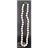 Image 1 : #373-SEA SHELL PEARL NECKLACE 10MM /18"