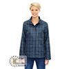 Image 1 : NEW XS NORTH END SPORT LADIES BLUE PLAID JACKET