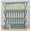 Image 1 : GREEN/TEAL SHOE RACK