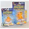Image 1 : DIGIMON - 2 AGUMON FIGURES (2000)