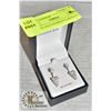 Image 1 : ESTATE HALLMARKED EARRINGS IN BOX