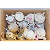 Image 1 : BOX OF CREAMERS AND SUGAR FROM THE ESTATE OVER