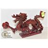 Image 1 : RED DRAGON STATUE