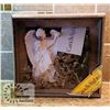 Image 1 : 22)  FACTORY SEALED CERAMIC ANGEL FIGURINE CANDLE