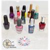 Image 1 : NEW 12 BRAND NAME NAILPOLISH WITH SPARKLE KIT