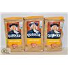Image 1 : 3 QUAKER LARGE FLAKE OATS