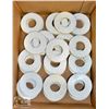 Image 1 : FOAM GASKETS NEW. 2.75" X 1/4" (1-1/8" HOLE) QT