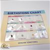 Image 1 : BZ990-64 BIRTHSTONE CHART