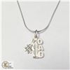 Image 1 : BZ990-83 SILVER 18" NECKLACE