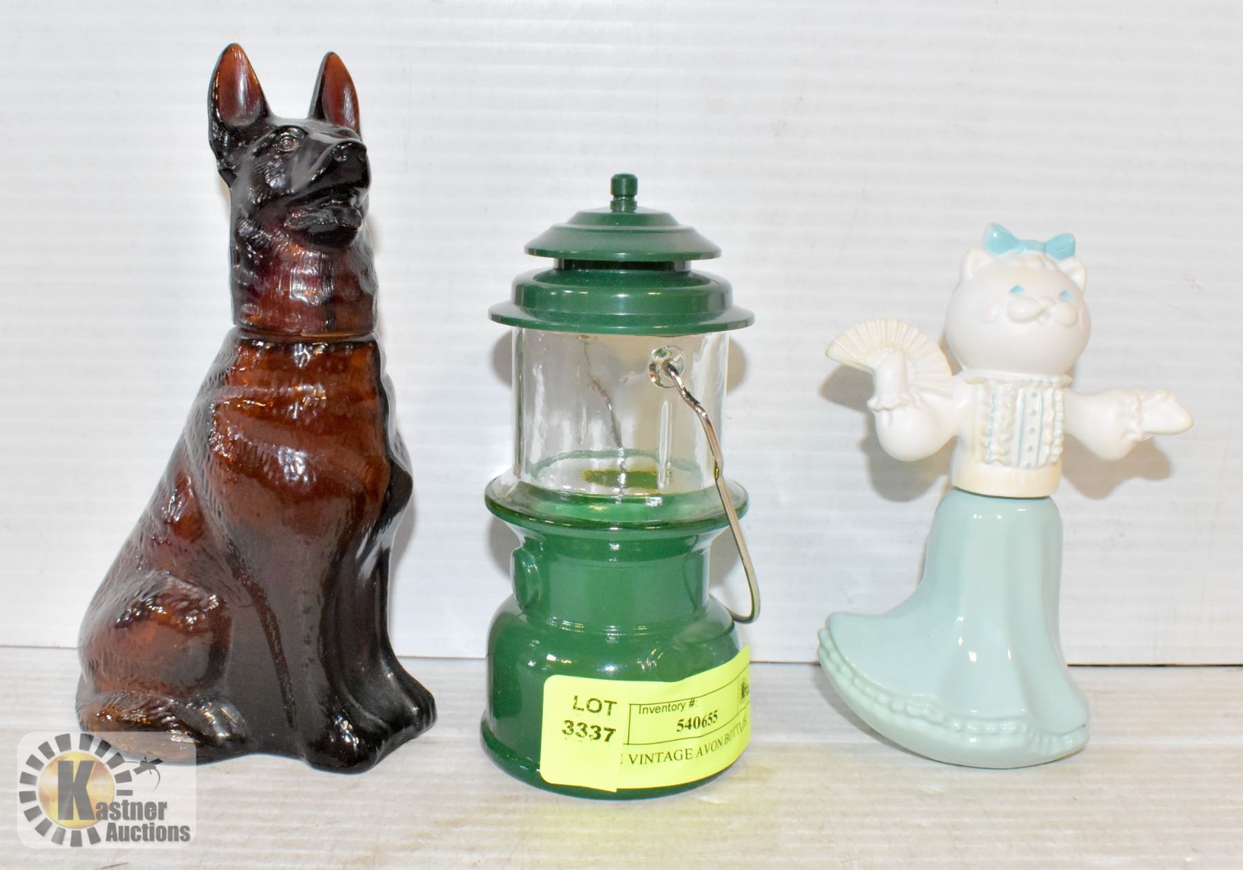 THREE VINTAGE AVON BOTTLES