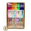 Image 1 : NEW 24 PACK OF GEL PENS, 12 SCENTED AND 12 SWIRL