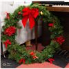 Image 1 : LARGE CHRISTMAS WREATH APPROX 32" DIAMETER