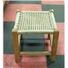 Image 1 : WOVEN HANDMADE VINTAGE KIDS STOOL DECOR