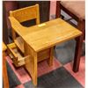 Image 1 : VINTAGE CHILDRENS DESK WITH CHAIR