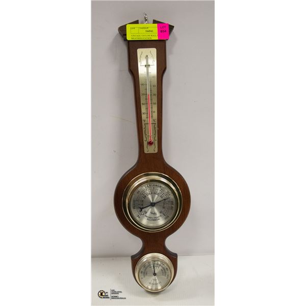 VINTAGE TAYLOR WALL MOUNT WEATHER STATION