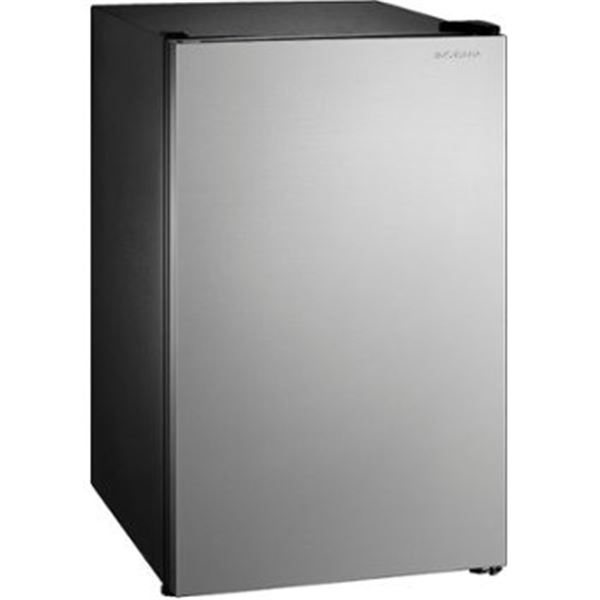 NEW INSIGNIA 4.4 CU. FT GLASS DOOR MINI BAR FRIDGE