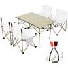 Image 1 : REPACKED FOLDING PICNIC TABLE AND CHAIR SET