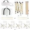 Image 4 : REPACKED FOLDING PICNIC TABLE AND CHAIR SET