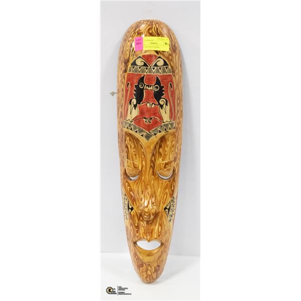 TRIBAL WOODEN MASK