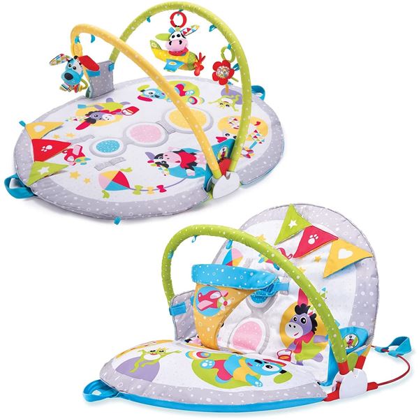 NEW REPACKED BABY PLAY CENTER/GYM, PARTS CONFIRMED