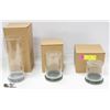 Image 1 : NEW SET OF 3 AIR TIGHT GLASS CURING JARS WITH