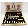 Image 1 : NEW PAWNSON CREATIONS CHESS/CHECKERS SET WITH