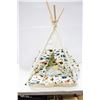 Image 1 : ASSEMBLED PET TENT/TEEPEE WITH INNER CUSHION