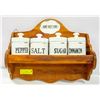 Image 1 : HOME SWEET HOME DCOR SALT, PEPPER, SUGAR &