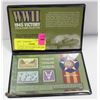 Image 1 : US WW2 1945 VICTORY COIN AND STAMP COLLECTION