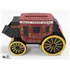 CAST METAL WELLS FARGO STAGE COACH BANK