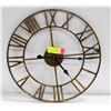 Image 1 : NEW ROMAN NUMERAL WALL CLOCK