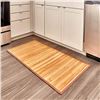 NEW 5' X 8' NATURAL BAMBOO ANTI SLIP MAT