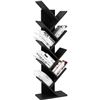 Image 1 : NEW UNASSEMBLED BLACK 9-SHELF TREE BOOKCASE