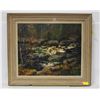 Image 1 : FRAMED OIL PAINTING BY VIVIAN MAUD WALKER 31 X 27"