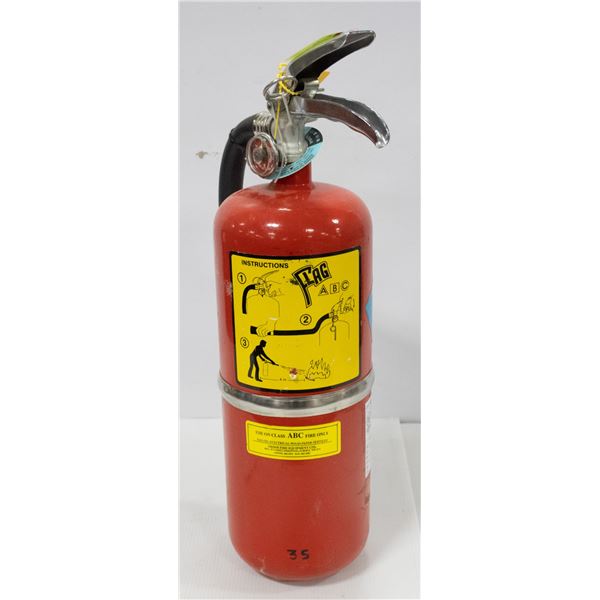 10LBS CHARGED FIRE EXTINGUISHER