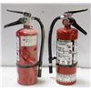 Image 1 : 2 CHARGED 5-7LBS FIRE EXTINGUISHERS