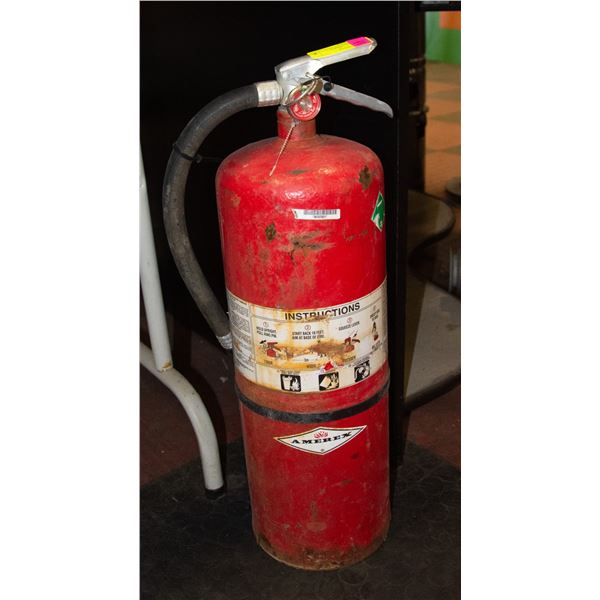 20LBS OR BIGGER CHARGED FIRE EXTINGUISHER