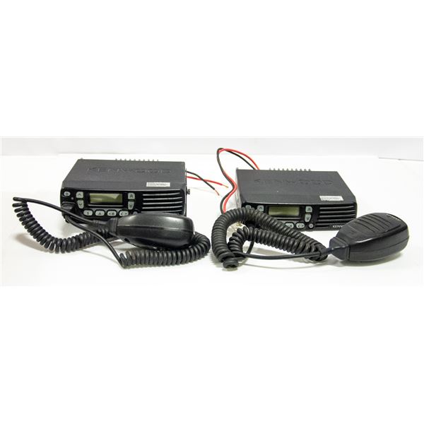 TWO KENWOOD TK-7160H VHF FM TRANSCEIVERS.