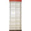Image 1 : WHITE 12 CUBBY CUBE SHELF 28" X 15" X 85"