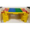 Image 1 : LAPPER TABLE FOR LEGO WITH SIDE STORAGE