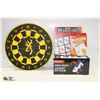 Image 1 : DART BOARD, MAD DASH GAME, YAHTZEE & POKER NO GAME