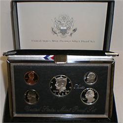 1998 US Silver Premier Proof Set Super Gem Coins UNSEARCHED (COI-2198)