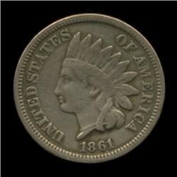 1861 Indian Cent Coin (COI-329)