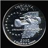 Image 1 : 2002 US Indiana Quarter CoinPR70 GEM (COI-3581)