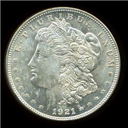 1921 Morgan Silver Dollar Choice Unc (COI-3851)