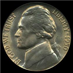 1950D Jefferson Nickel FS Graded Gem+ (COI-3874)